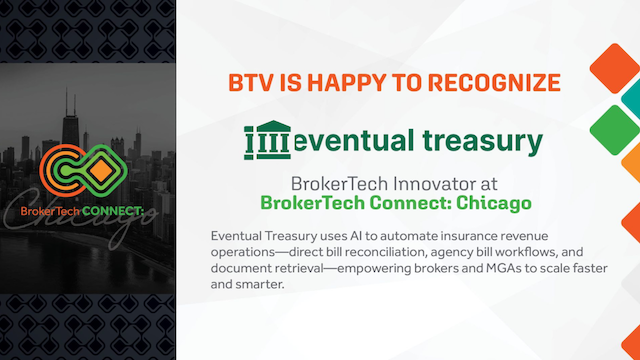 Eventual Treasury attends BrokerTech Connect hosted by Broker Ventures